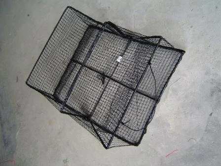 捕蟹笼/ 好收好放,内含固定式饵料袋。 框:采用