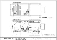 2d建筑制图 转立体图面