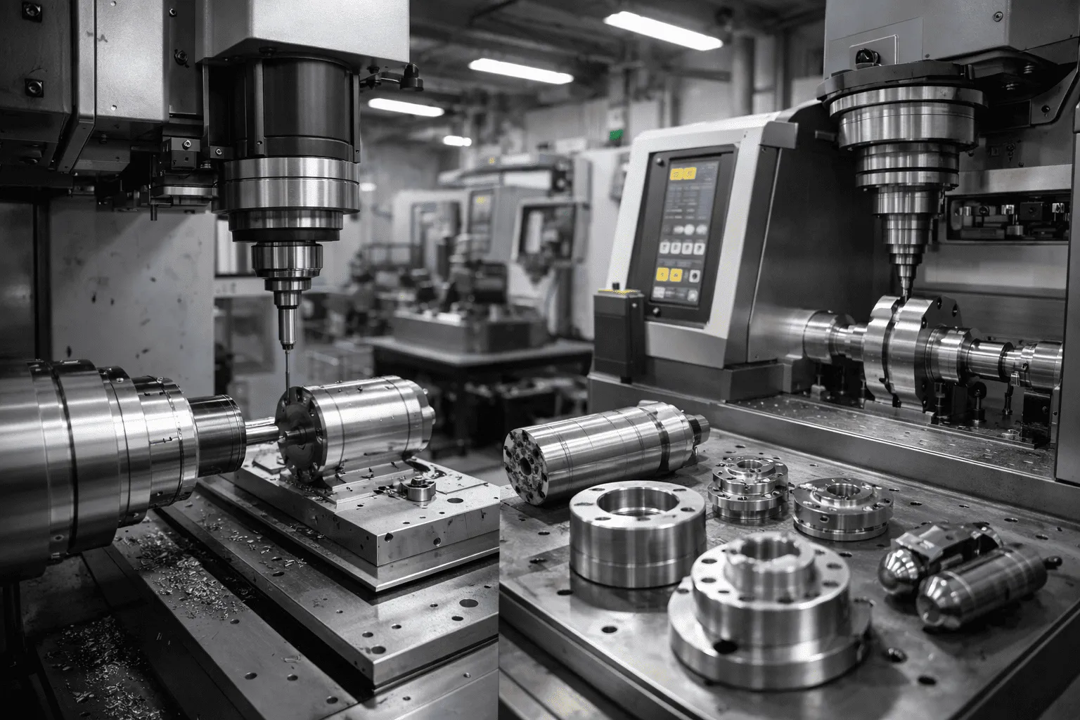 弘宇精密工業有限公司CNC銑床加工自動化零件加工圖1