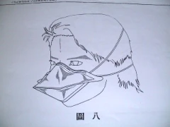 戴後立體