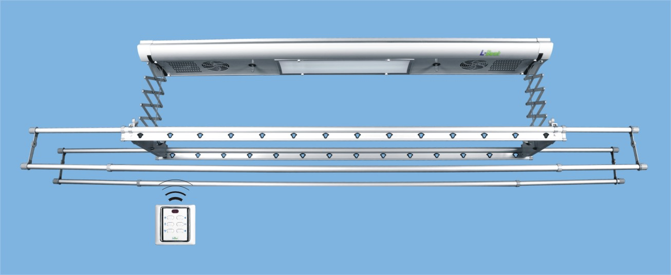 鋇斯特電動曬衣架圖1