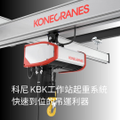 科尼 KBK工作站起重系統 ｜ 快速到位的吊運利器