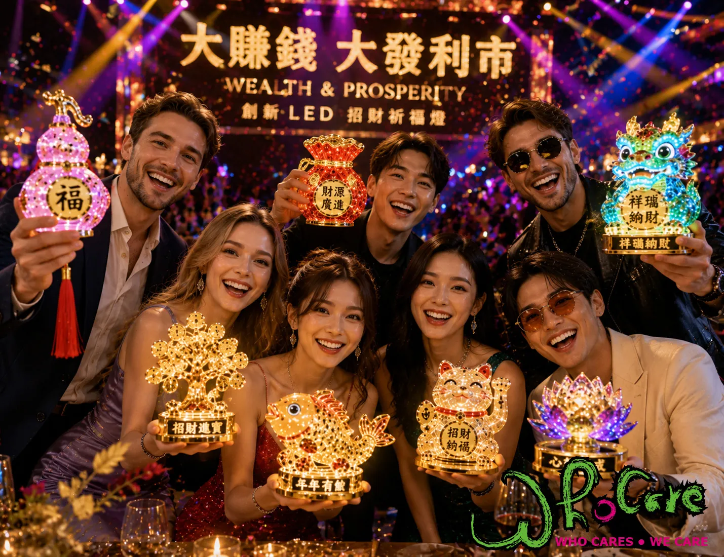 LED 廟會祈福紀念品生產製造