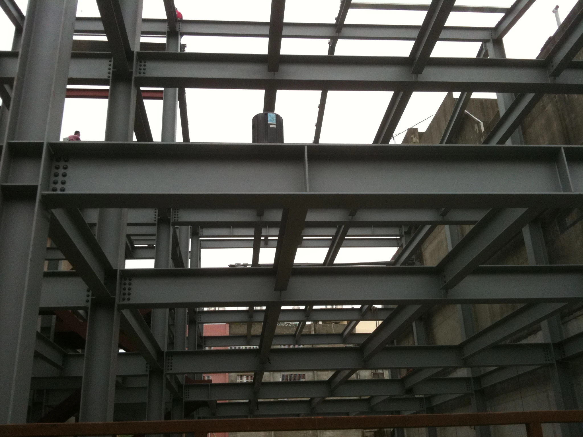鋼構廠房,遮雨棚,採光罩,樓層板,鐵皮屋,頂樓加蓋,拆除翻修,欄杆圖2