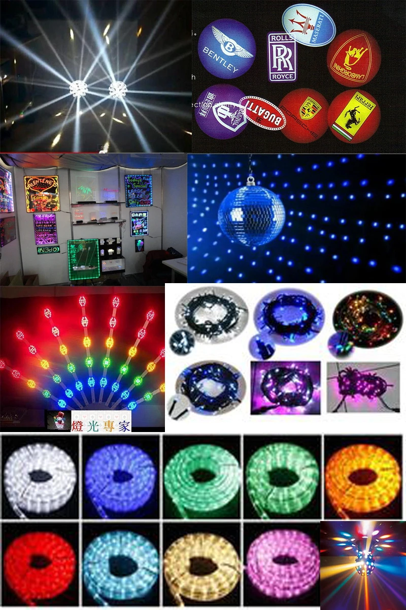 LED舞台燈聖誕燈廣告燈-LED舞台燈,煙霧機,LED網燈,LED投射圖3