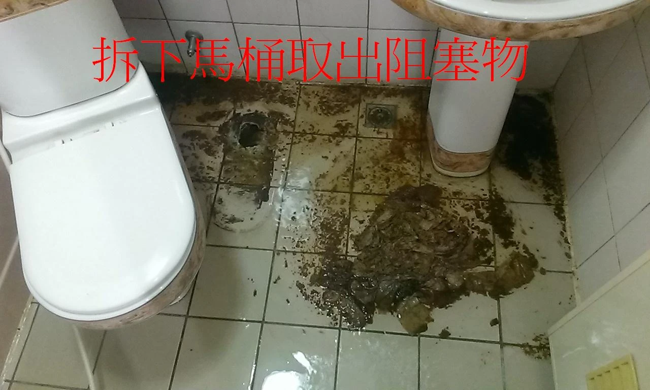 台中通水管，通水管，通馬桶，洗水塔，抽化糞池，小便斗，更換污水馬達圖2