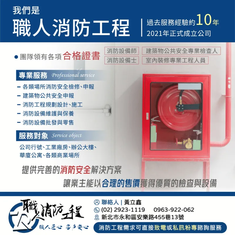 職人消防工程行圖1