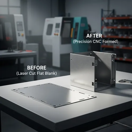 終極指南：金屬板材成型的藝術｜從精密摺彎、R角控制到一站式鈑金加工