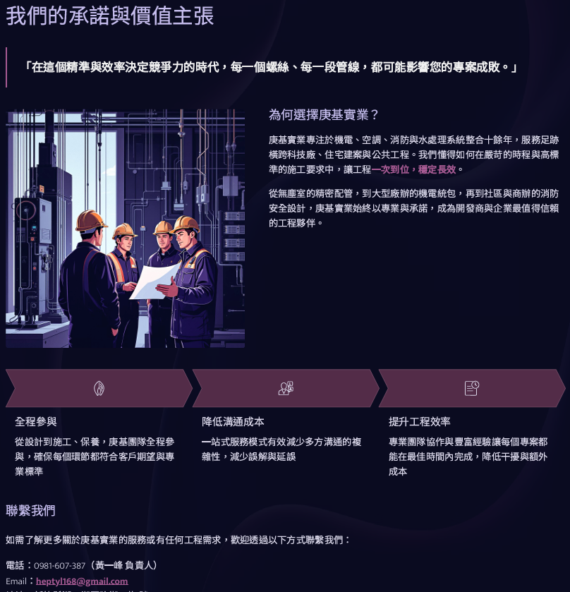 關於庚基實業3