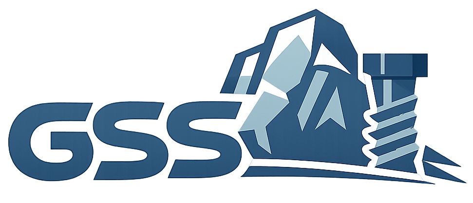 鉅石貿易商行Logo