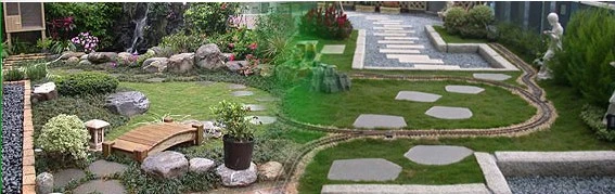 日式庭園、假山流水、環境評估等項目