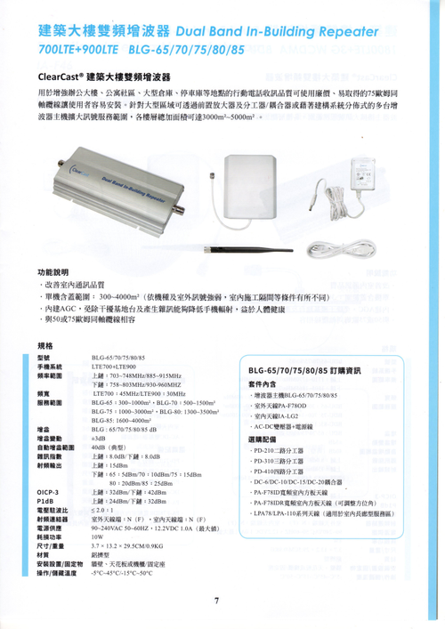 雙頻BLG65