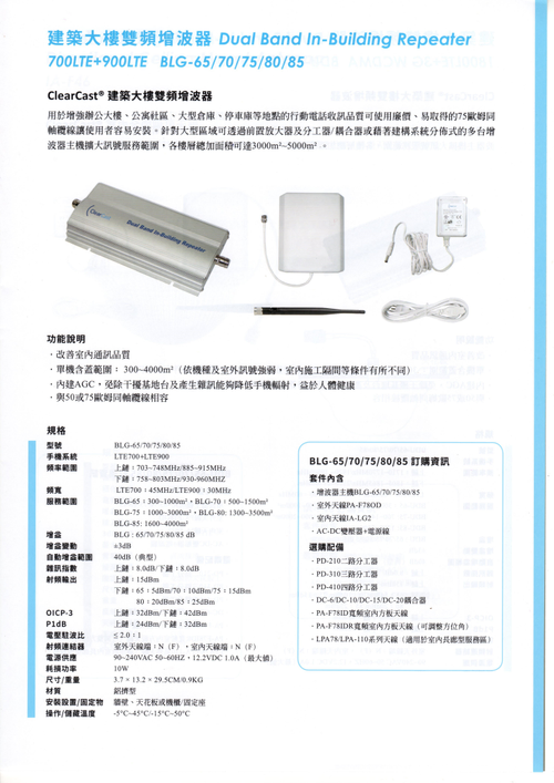 雙頻BLG65