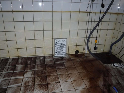 水池清洗前