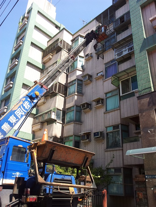 大樓外牆清洗、外牆防水施工