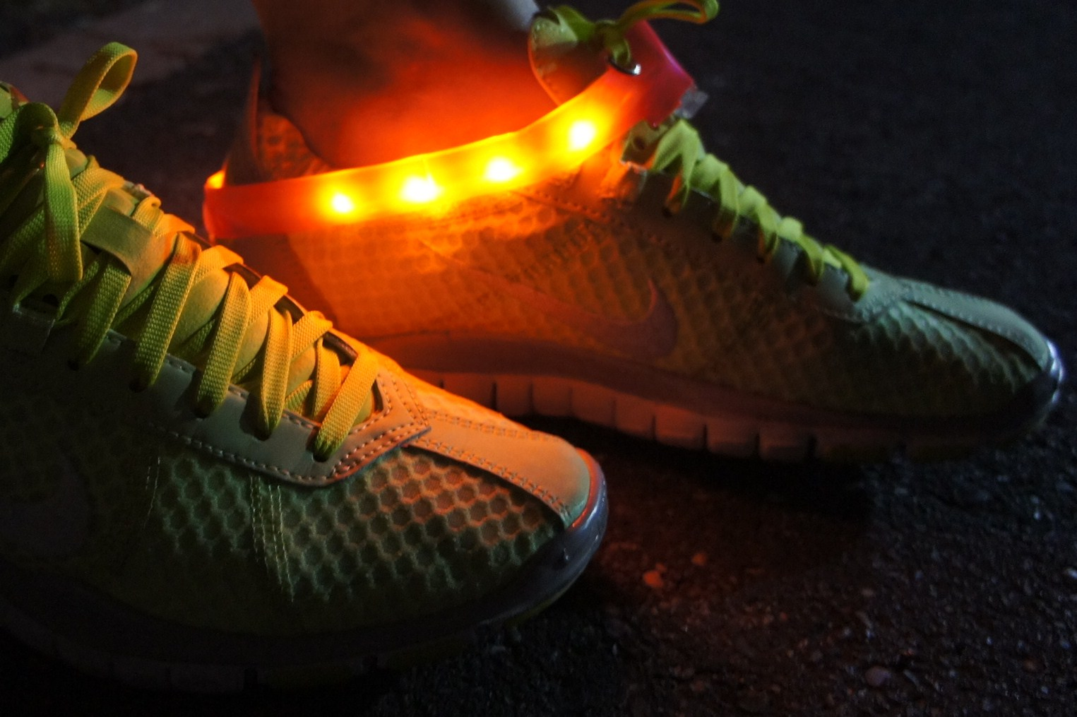LED 安全警示防水鞋環
