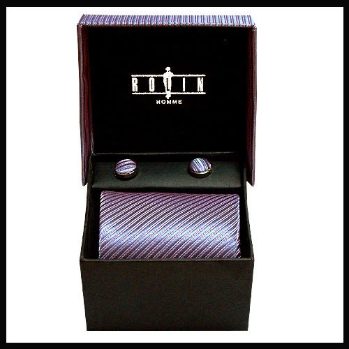 精緻寬版領帶手工袖扣盒~SR-90117