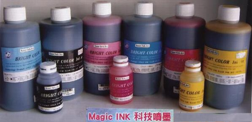 科技墨水塑膠銅鐵紙張均可附著力強