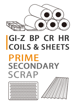 Stainless Steel Foil, GI-Z, BP, CR, and ETP Coils