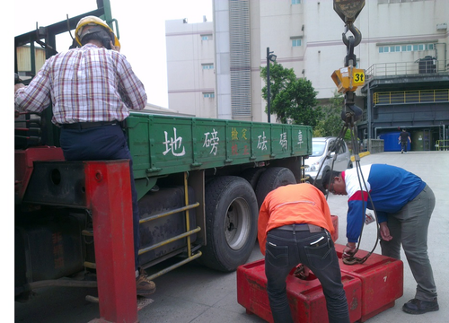 遊校3T吊秤顯示器作業