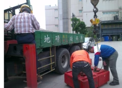 遊校2 T 吊秤顯示器吊掛作業