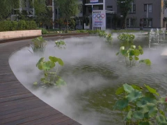疊水造霧