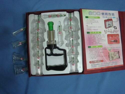 總經理拔罐器DH-968A3(11平杯+4個弧形杯)