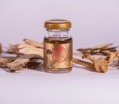 使用原參熬煮,保留最完整皂苷成分。