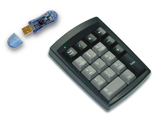 Wireless keypad