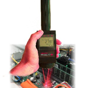 紅外線溫度計 ; -35℃ ~900℃ 最小可測量 1mm的目標 ( IR-50 )