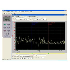 附有軟體可透過RS-232 連接電腦曲線圖示
