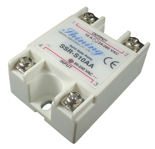 享曆工業 SSR-S10AA 單相固態繼電器