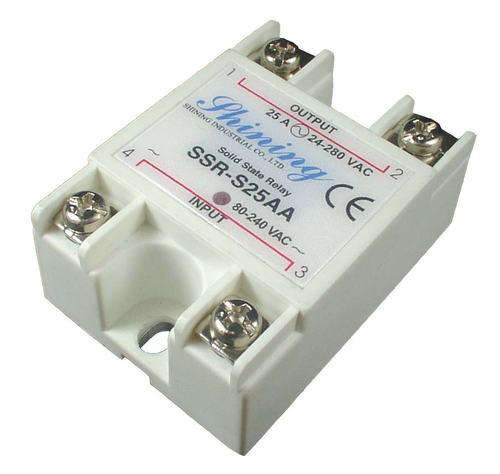 享曆工業 SSR-S25AA 單相固態繼電器