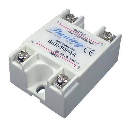 享曆工業 SSR-S40AA 單相固態繼電器