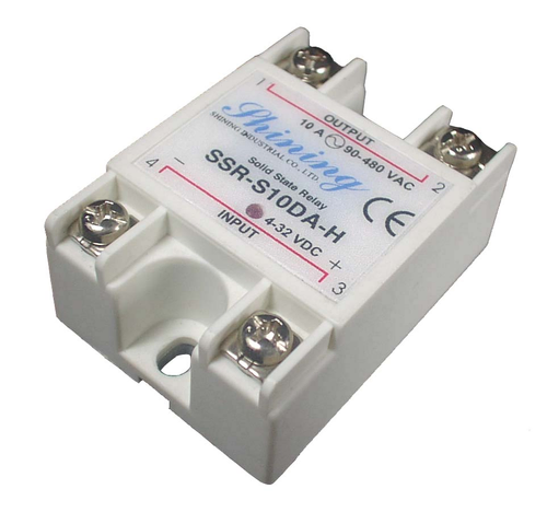 享曆工業 SSR-S10DA-H 單相固態繼電器