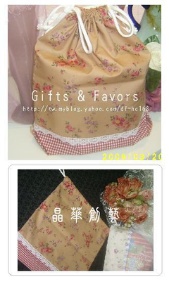 拼布小束袋.收納袋