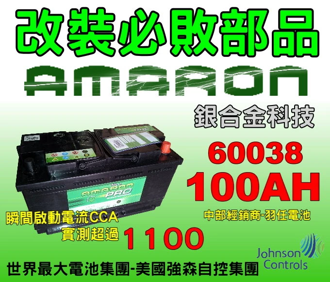 AMARON愛馬龍歐規電池 04-22878998