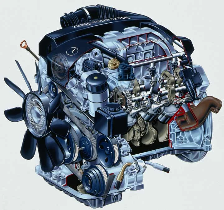 BENZ 112引擎 車油耗過多ˋ吃機油