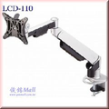 LCD-110氣壓式雙節手臂夾式螢幕架,適用24"