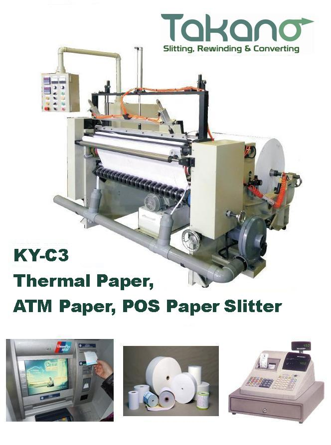 Takano POS paper roll slitter