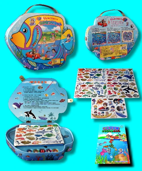 釣魚王哈利磁貼遊戲盒