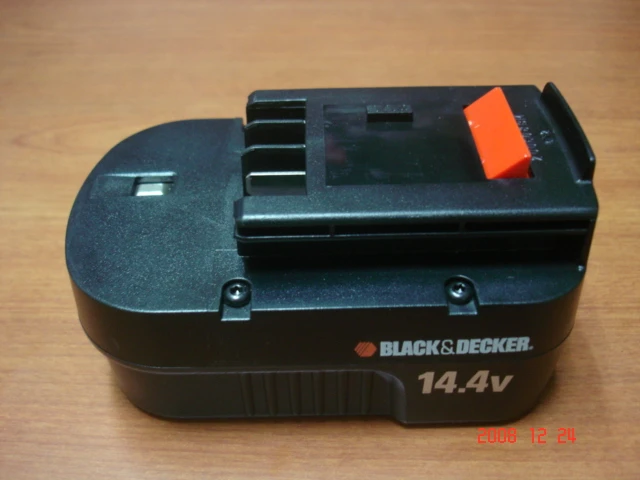 BLACK &amp; DECKER滑軌式電池A144(14.4V)適用於所有滑軌式B