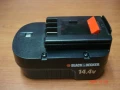 BLACK & DECKER滑軌式電池A144(14.4V)適用於所有滑軌式