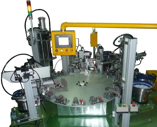 Ball valve assembly machine