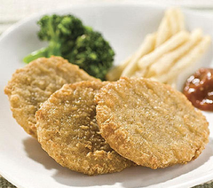 魔術雞肉漢堡肉片