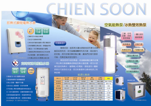 定時定溫電熱水器
