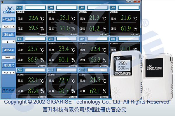 二氧化碳傳送器-集合式電錶-溫溼度傳送器-溫濕度控