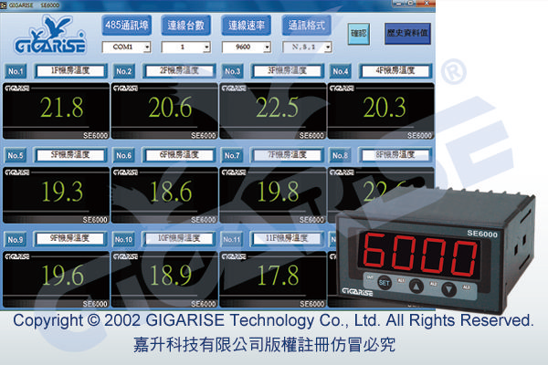 壓力控制器-SE6000溫溼度傳送器-溫濕度控制器