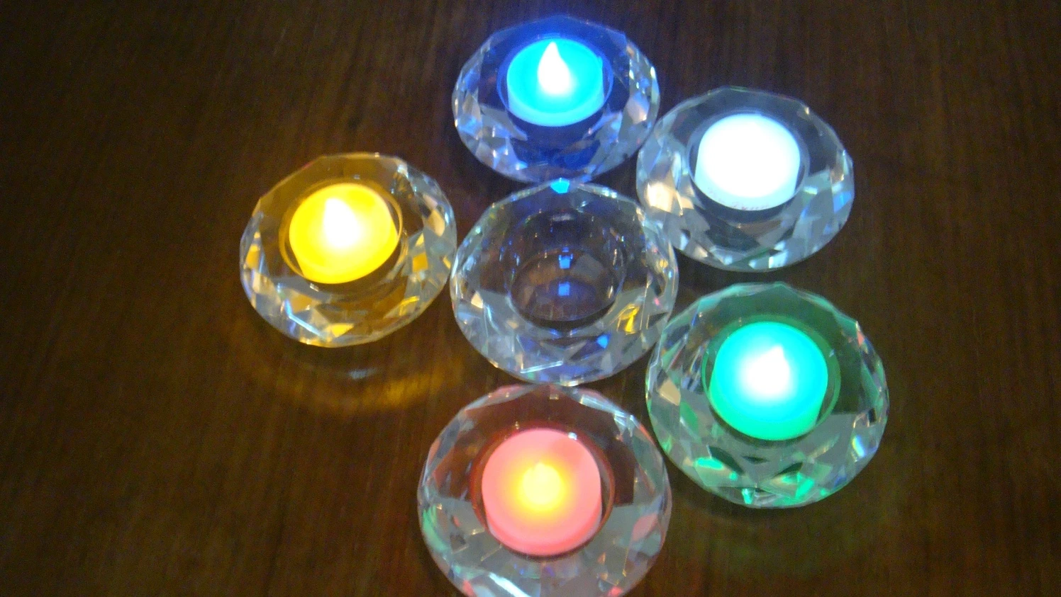 水晶燭杯(led蠟燭)