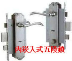家家好五金 安住home 9512 葉片五段鎖防盜鎖 蝦皮購物